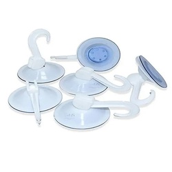 Rajdoot Glass Vaccum with hook G-5 - 6pcs
